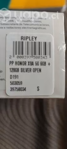 Teléfono. Nuevo honorx8a - Imagen 2