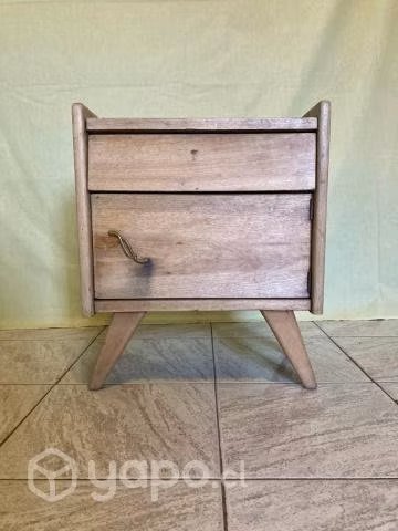 Velador Sonico Antiguo madera Lenga para Restaurar - Imagen 2