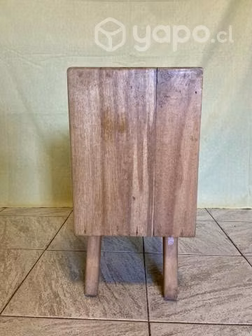 Velador Sonico Antiguo madera Lenga para Restaurar - Imagen 5