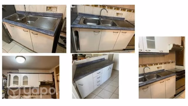 Lavaplato y muebles de cocina
