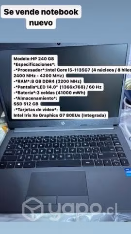 Hp i5 Nuevo en caja y con boleta