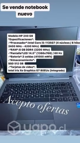 Hp i5 Nuevo en caja y con boleta