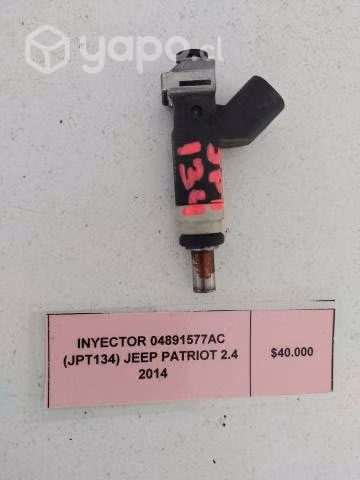 Inyector 04891577AC (JPT134) Jeep Patriot 2.4 2014