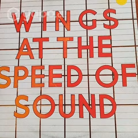 DISCOS VINILOS WINGS AT THE SPEED OF SOUN el tabo