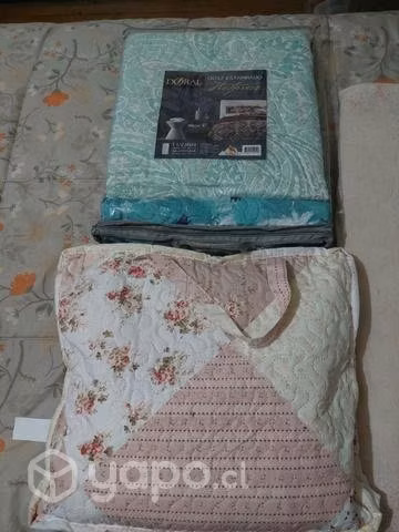 Cubrecamas verano Quilt 1 1/2, nuevos