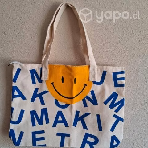 Bolso universitario de lona