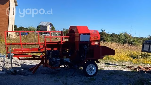 Máquina cortadora leña + picador leña