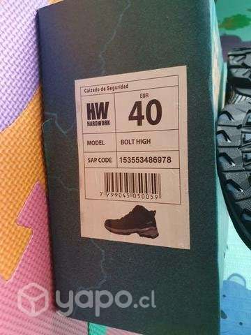 Zapato de seguridad Hw (Hard work) - Imagen 4