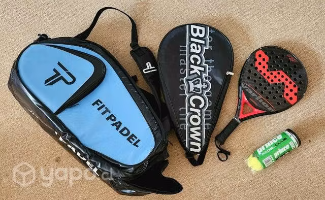 Padel (Bolso, Pala, Funda y Pelotas)