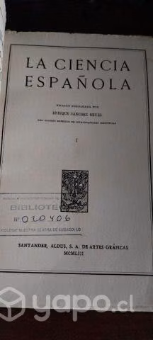 La ciencia española, tomo I - Menéndez Pelayo