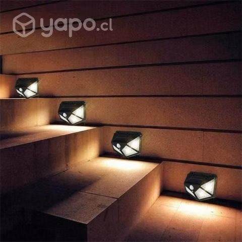 Foco solar jardín