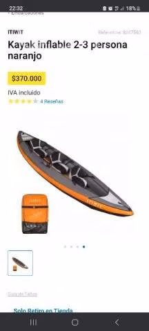 Kayak inflable