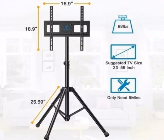 Soporte trípode para TV