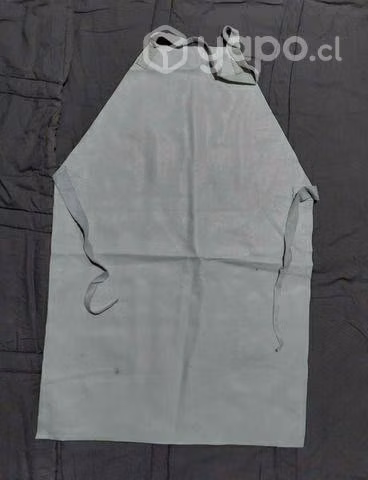 Traje soldador de cuero