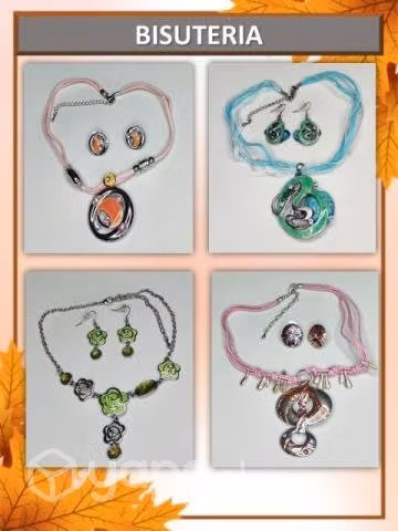Hermoso lote de joyería de plata y bisutería - Imagen 6