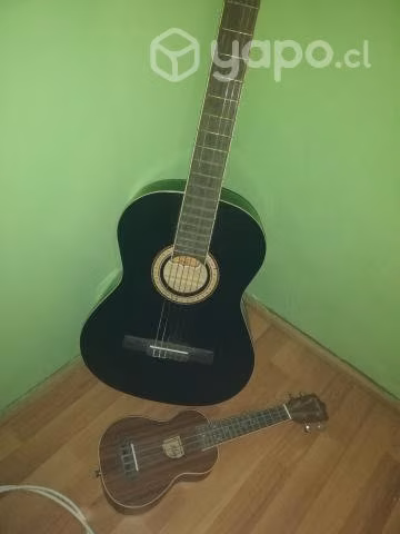 Oferta unica guitarra mas ukelele