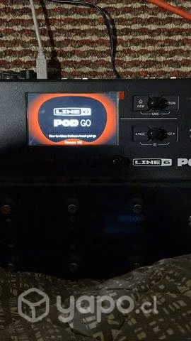 Arreglo pedalera multiefecto pod go line 6