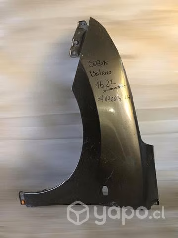 Tapabarro Lh suzuki Baleno 2015-2022