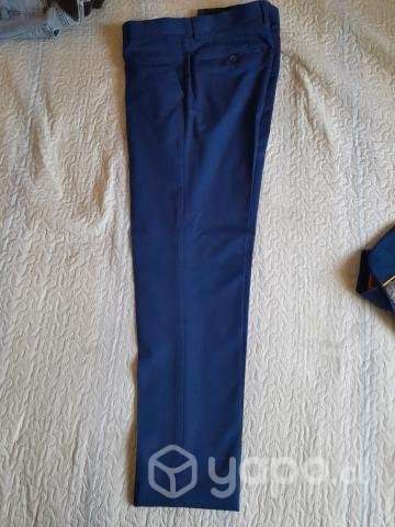 Traje azul excelente estado - Imagen 3