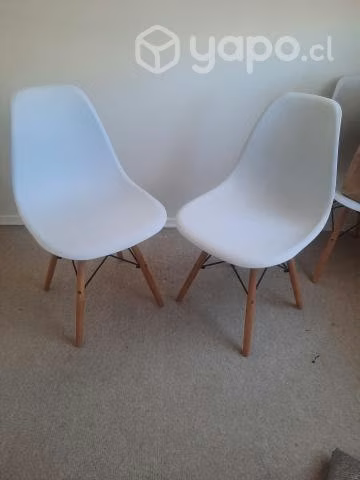 Juego de 4 sillas de comedor o cocina
