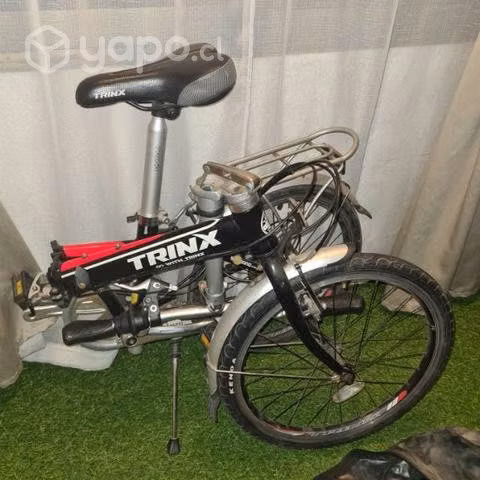 Bicicleta plegable aro 16, viene con bolso