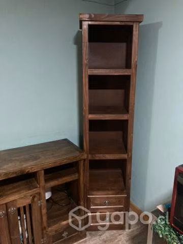 Rack y esquinero estilo rústico - Imagen 2
