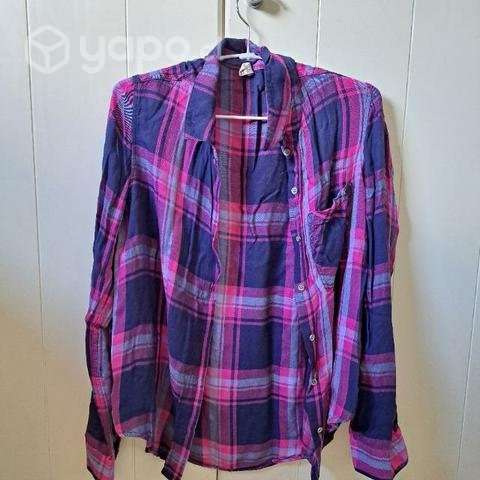Camisa cuadros talla M - Imagen 3