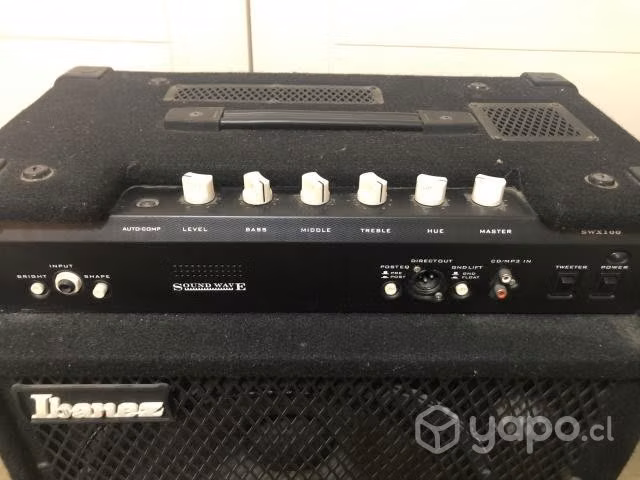 Amplificador de Bajo 100 Watts, Combo