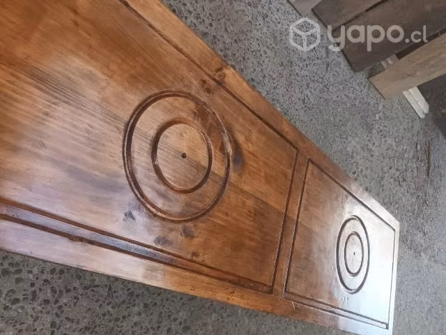 Respaldo de madera