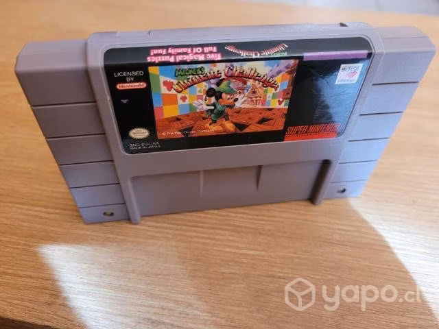 Mickey's Ultimate Challenge Super Nintendo