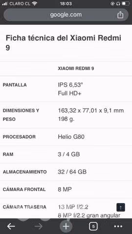 celular Xiaomi redmi 9