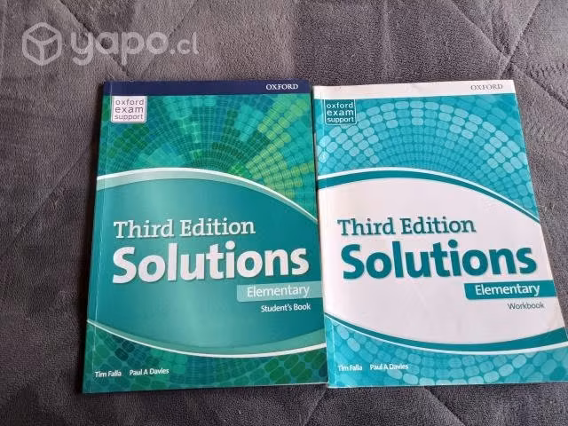 Libros Solution Oxford Elementary 3 ed