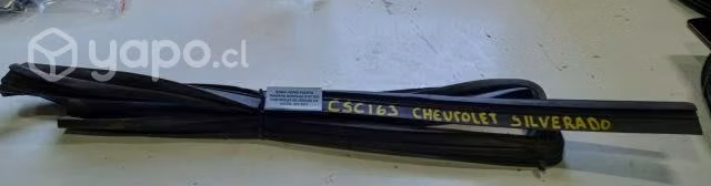 Goma Vidrio Puerta Trasera Derecha (CSC163) Chevro