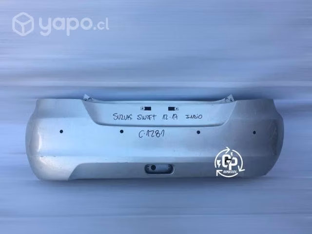 Parachoque trasero suzuki swift 2012-2017