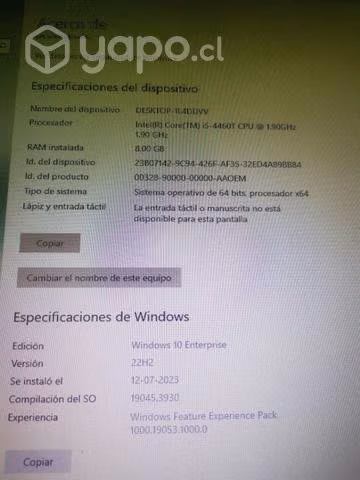 Pc gamer mas escritorio