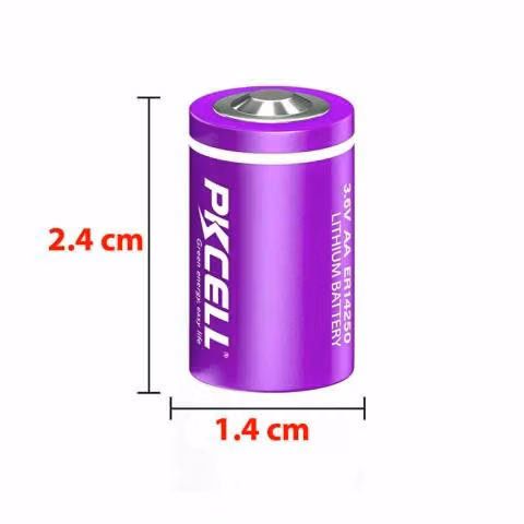 Bateria Pila Litio Li-SOCl2 ER14250 1/2 AA Set X3U