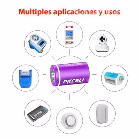 Bateria Pila Litio Li-SOCl2 ER14250 1/2 AA Set X3U