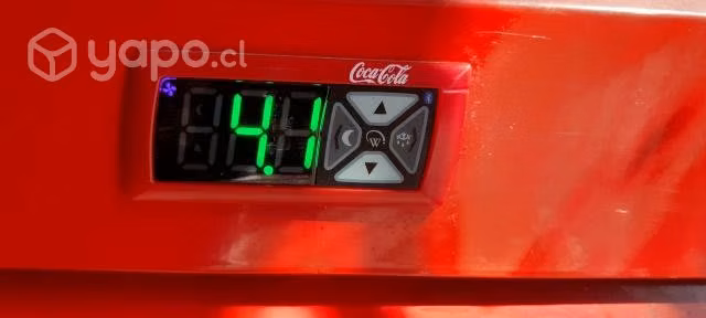 Cooler 2 puertas tipo Coca cola