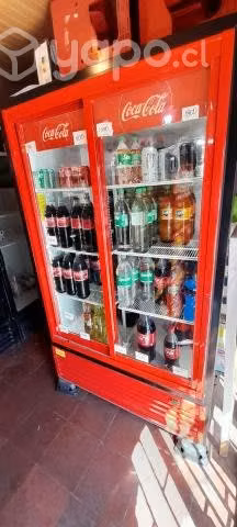 Cooler 2 puertas tipo Coca cola - Imagen 2