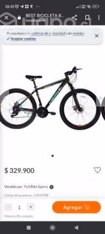 Bicicleta en venta