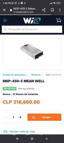 Regulador de voltaje meanwell - Imagen 2