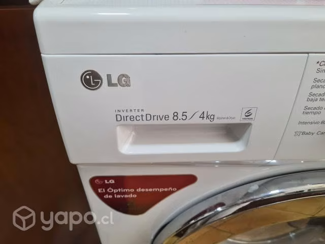 lavadora secadora impecable
