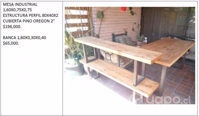 Cubiertas, Puertas y Muebles Metal Madera
