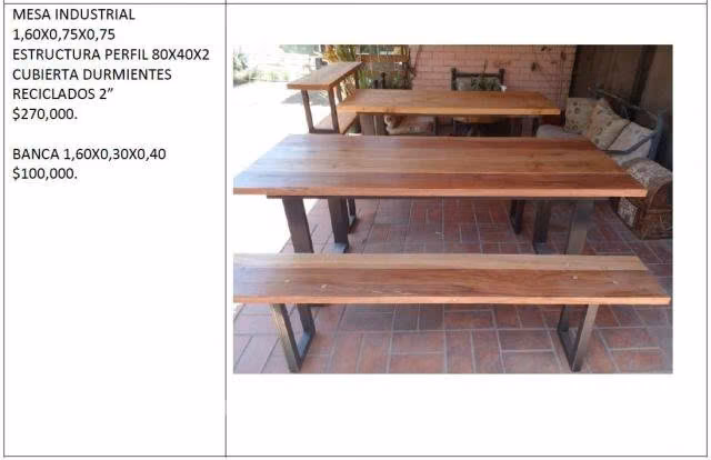 Cubiertas, Puertas y Muebles Metal Madera