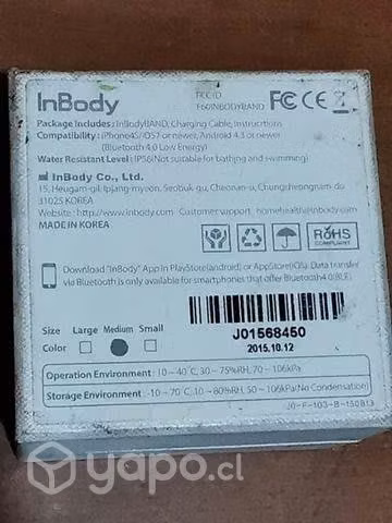 InBody Band, pulsera inteligente - Imagen 2