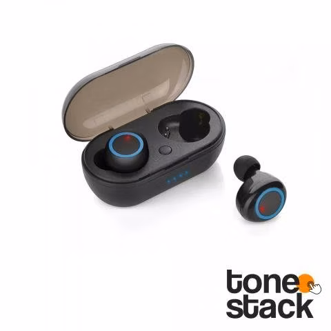 TWS Y50 Audífonos Bluetooth 5.0 Microfono Negro