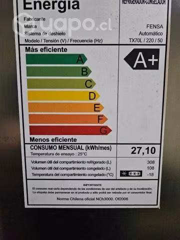 Refrigerador Fensa - Imagen 3