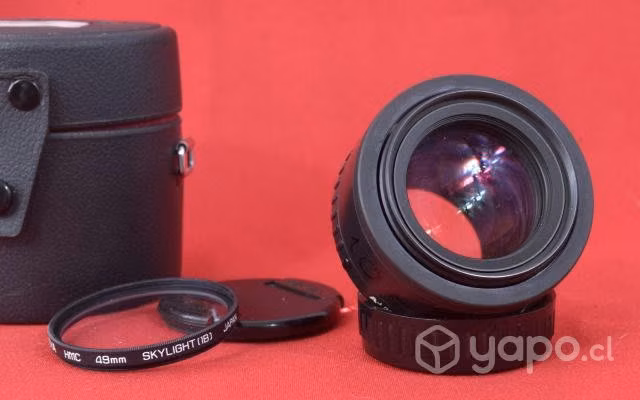 Lente pentax 50 mm f/1.4 + extras