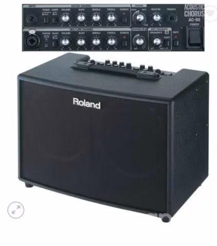 Ac90 amplificador guitarra electro/acust roland