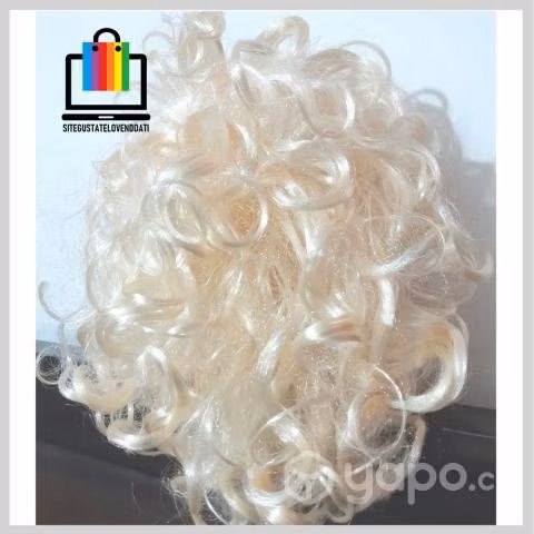 Peluca Rubia Tipo Marilyn Monroe - Imagen 3